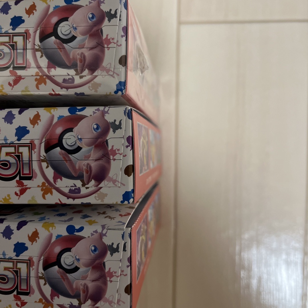 最高級のスーパー ポケモンカード151 3ボックス シュリンク有り1箱