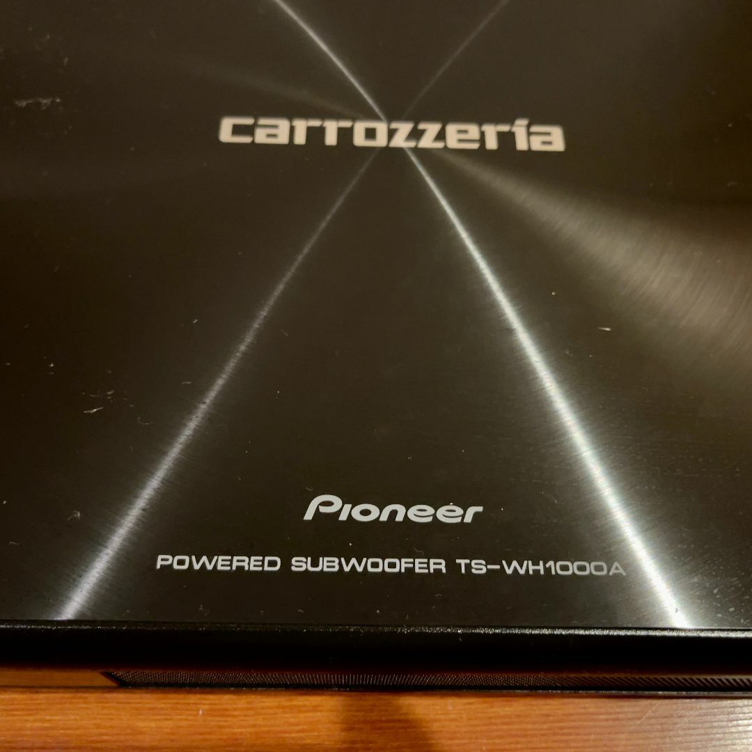 NEW得価 Pioneer(パイオニア) カロッツェリア 21cm×8cm×2パワードサブ