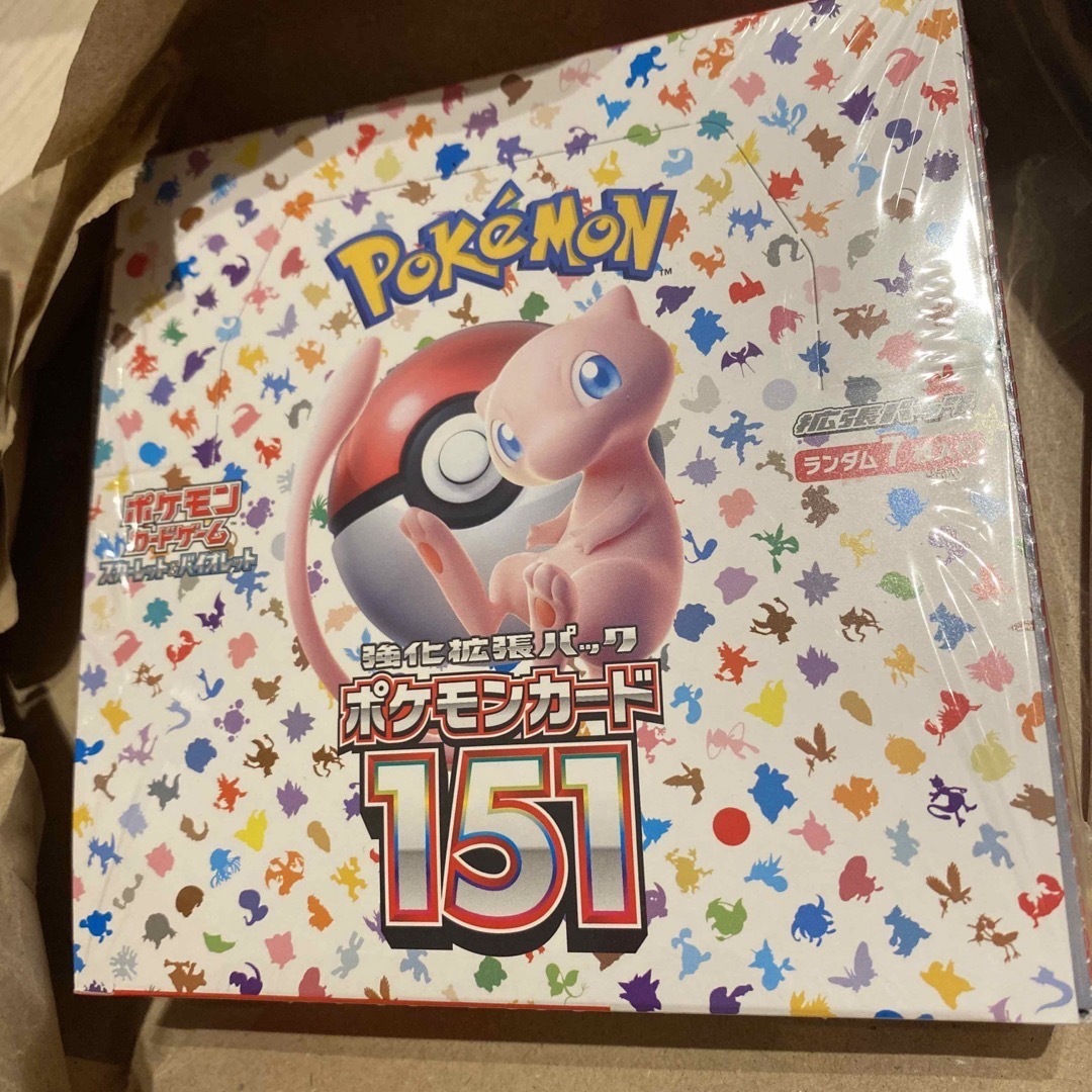 ポケモンカードBOX 151