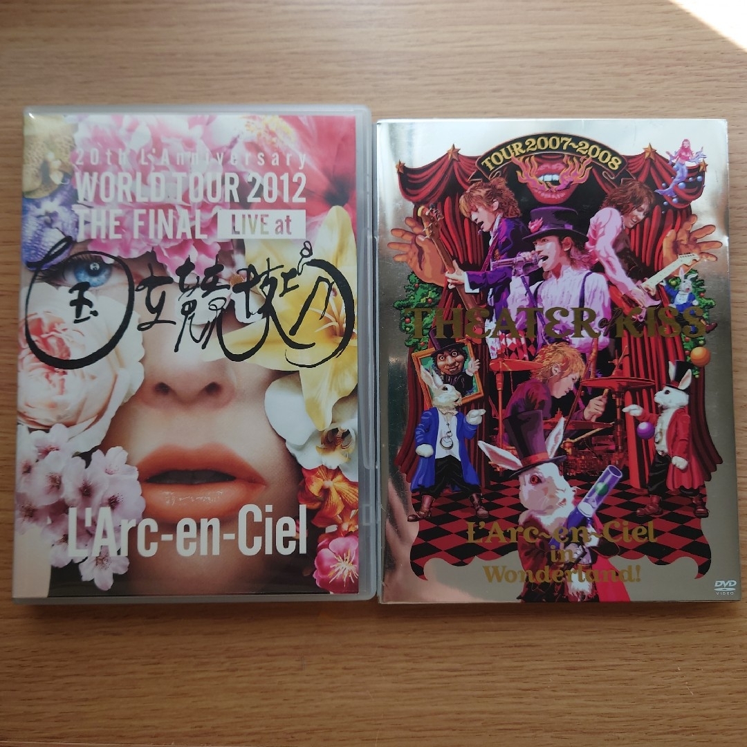 L'Arc～en～Ciel(ラルクアンシエル)のラルク　DVD　２点セット　20th L'Anniversary　国立　hyde エンタメ/ホビーのDVD/ブルーレイ(ミュージック)の商品写真