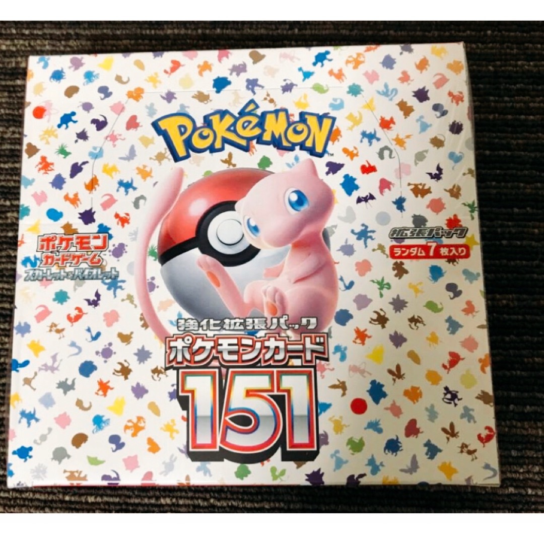 【シュリンク付き】ポケモンカード 151 強化拡張パックBOX