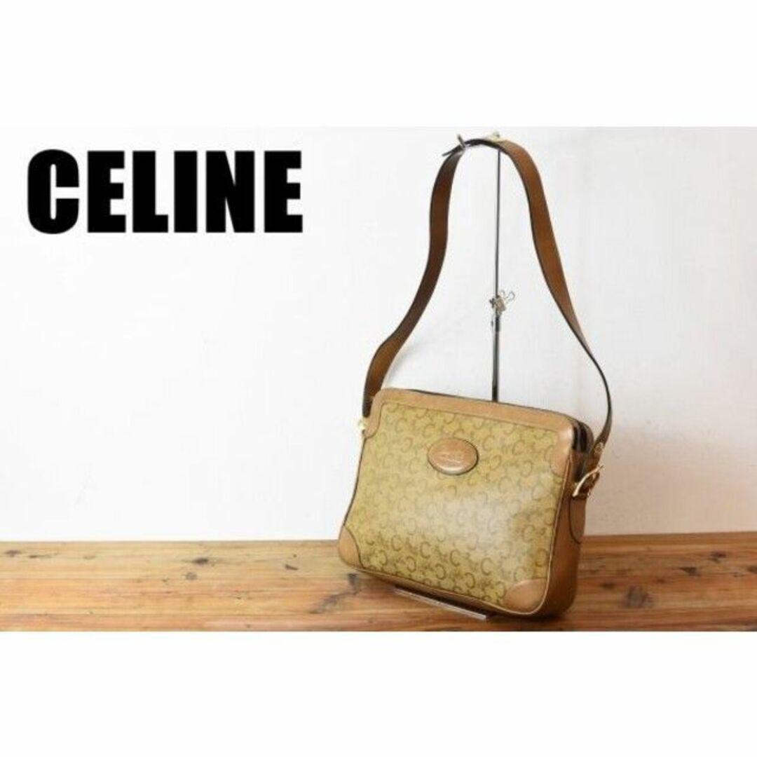 MN BS0008 高級 OLD CELINE セリーヌ マカダム 総柄 ロゴ