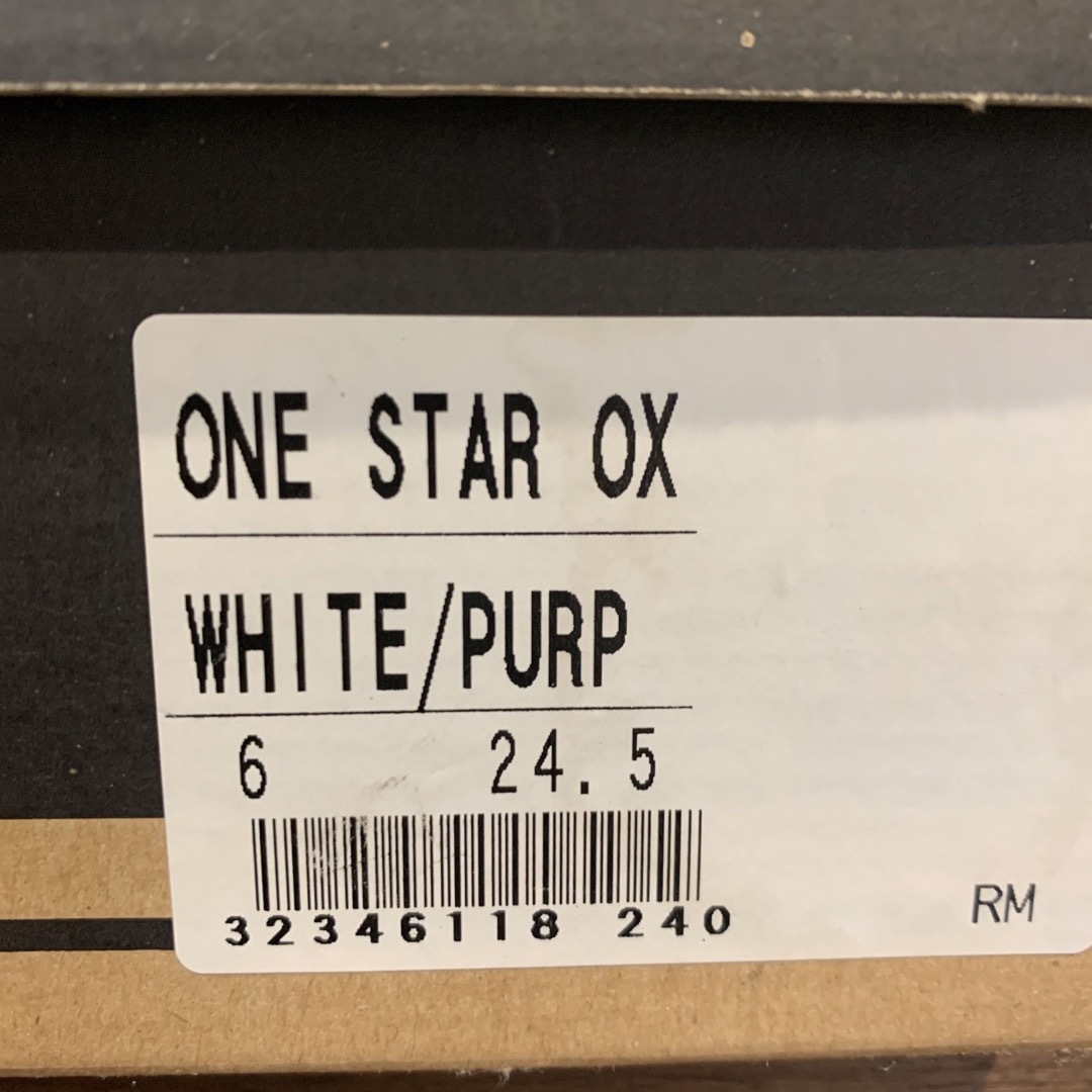 CONVERSE(コンバース)のコンバース ワンスター　CONVERSE ONE STAR OX 24.5cm レディースの靴/シューズ(スニーカー)の商品写真