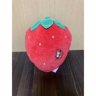 ミニーマウス Strawberry Festa プレミアムいちごクッション(キャラクターグッズ)