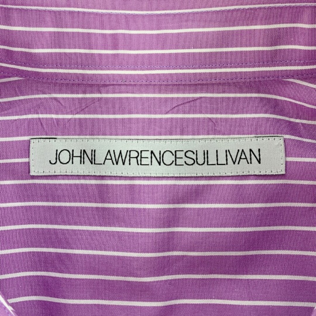 JOHN LAWRENCE SULLIVAN(ジョンローレンスサリバン)のジョンローレンスサリバン ストライプシャツ パープル メンズのトップス(シャツ)の商品写真