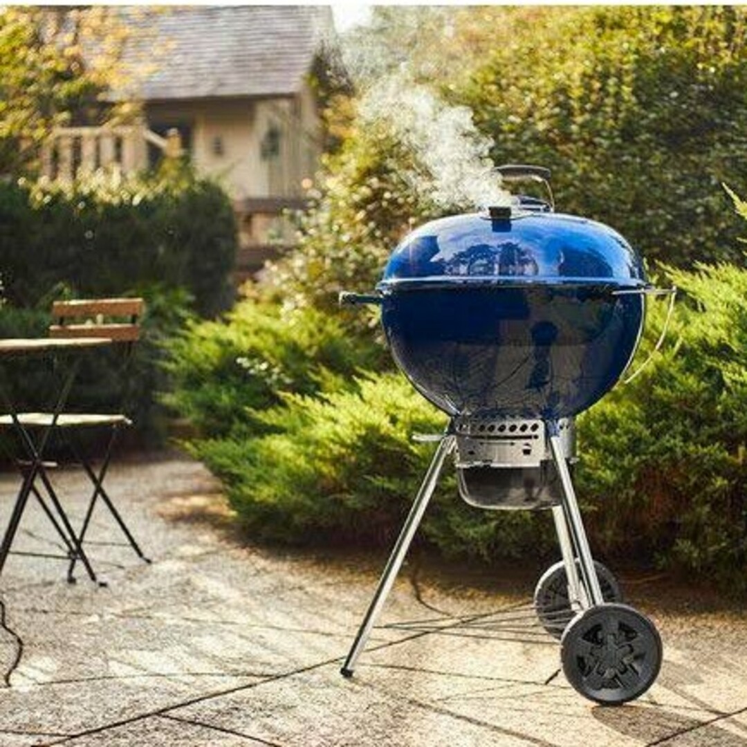 Weber ウェーバー マスタータッチ チャコール グリル オーシャンブルー