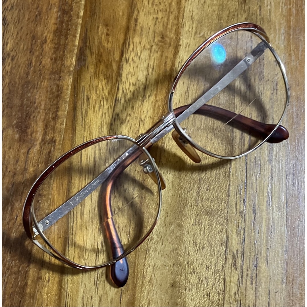 Yves Saint Laurent - YSL イヴ・サンローラン 14K GF レディス眼鏡