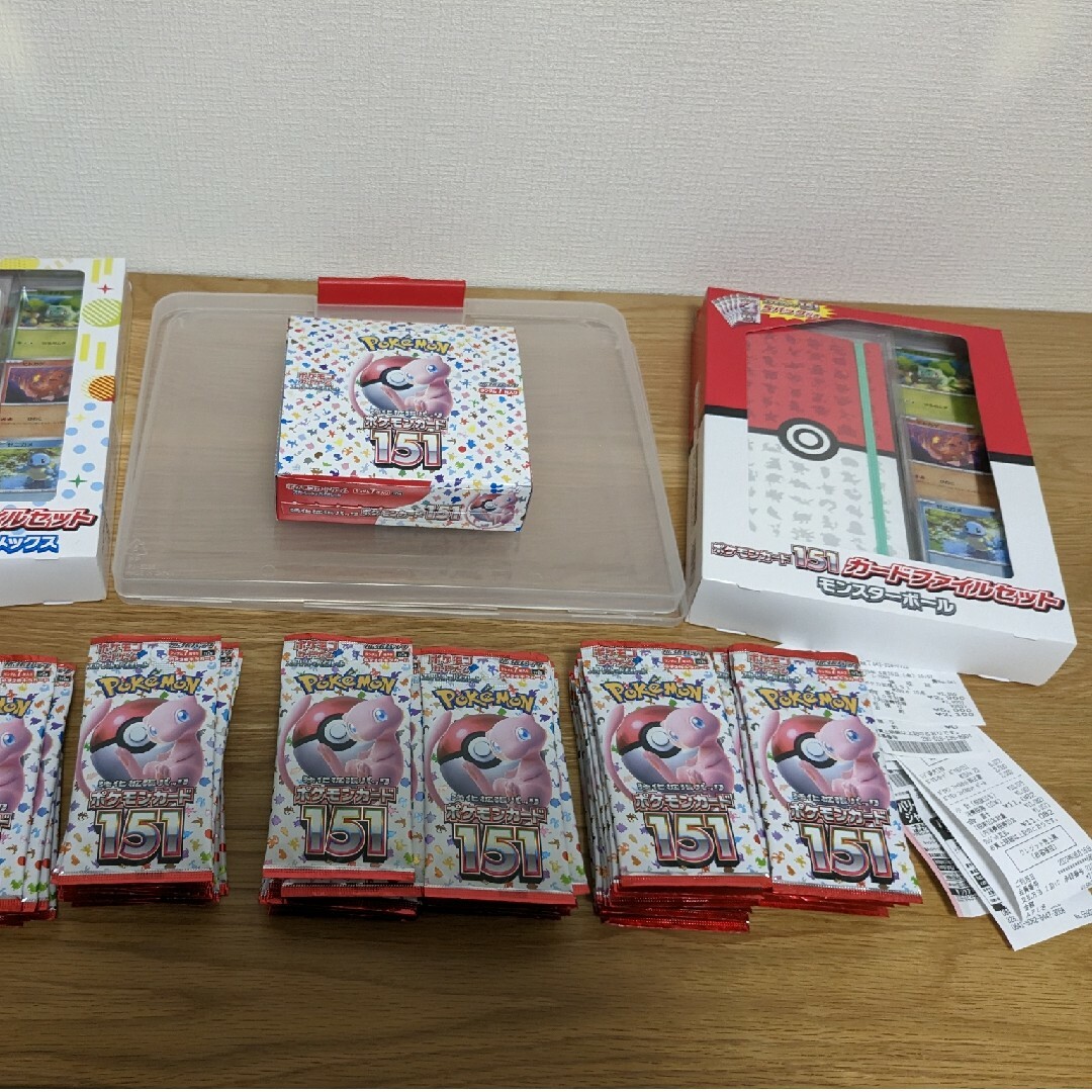 【ワンオーナー】ポケモンカード　151 拡張パック　BOX　ファイル　セット 2