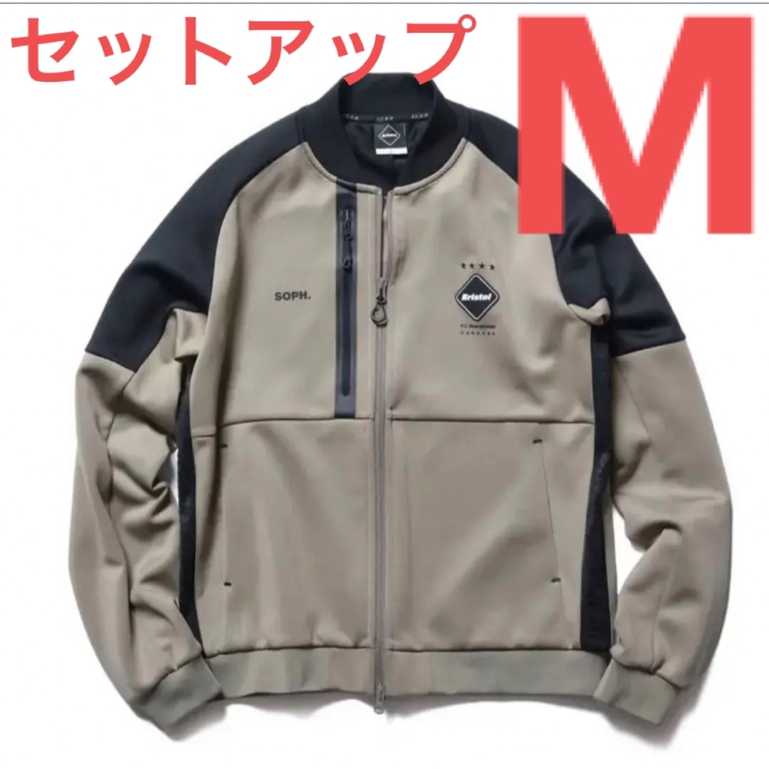 F.C.R.B 22SS PDK BEIGE M セットアップ