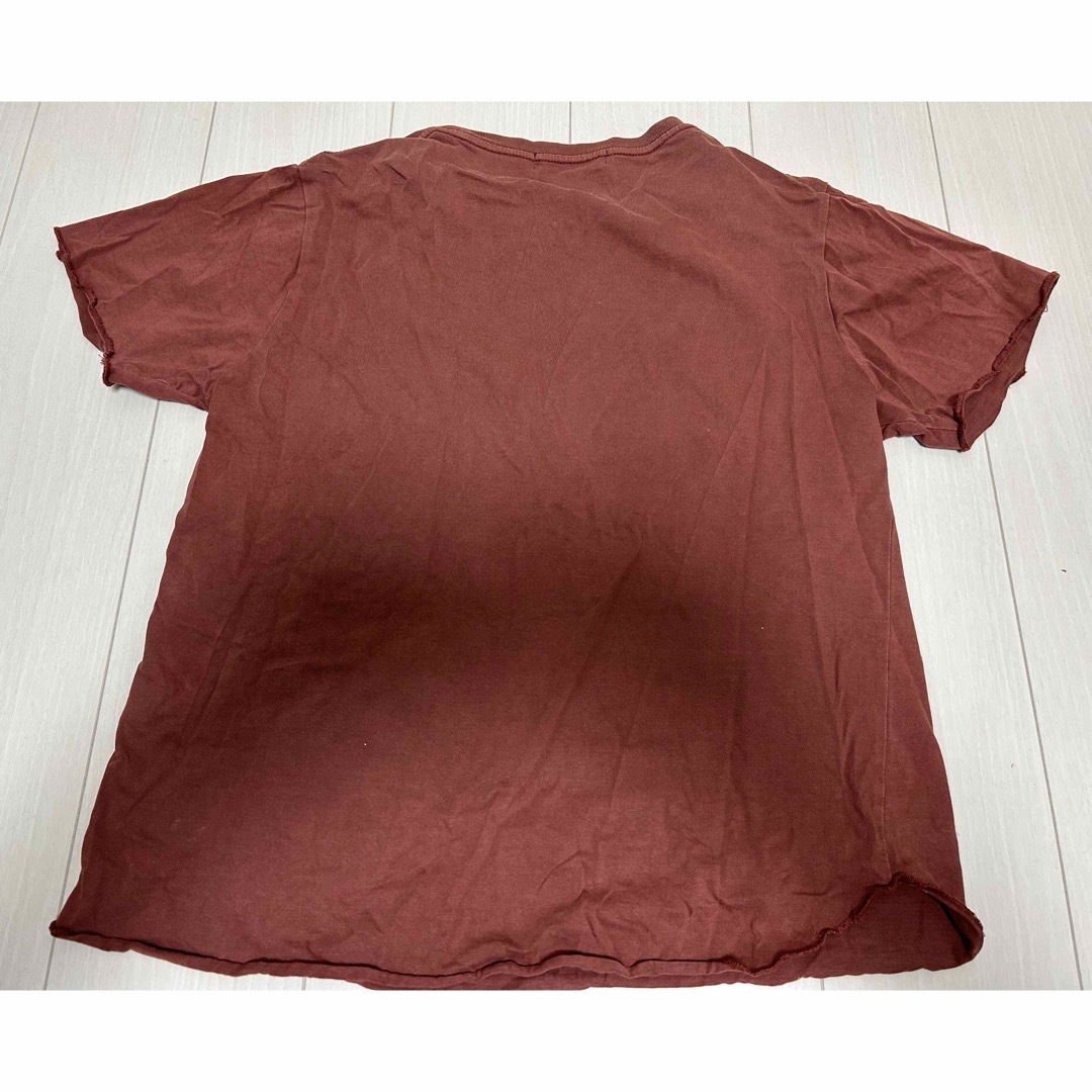 Tシャツ　ブラウン　ナノユニバース　M メンズのトップス(Tシャツ/カットソー(半袖/袖なし))の商品写真