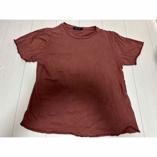 Tシャツ　ブラウン　ナノユニバース　M(Tシャツ/カットソー(半袖/袖なし))