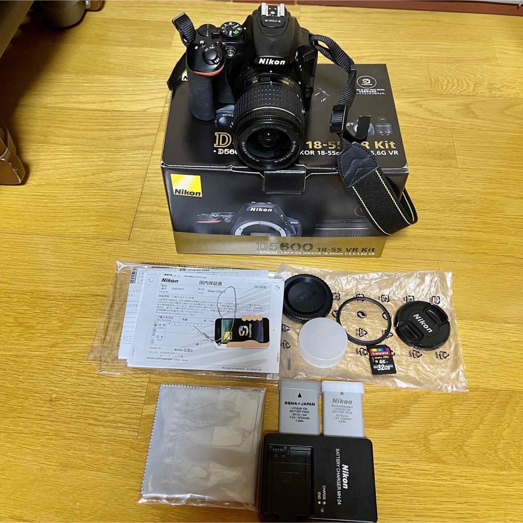 コンビニ受取対応商品 Nikon 中古 D5600レンズキット カメラ www