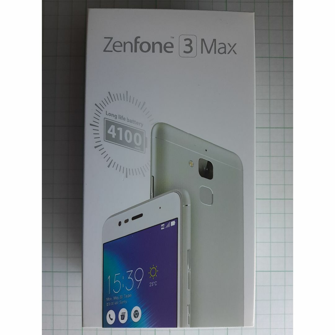 スマホ/家電/カメラ(未開封新品) Zenfone 3Max SILVER ZC520TL