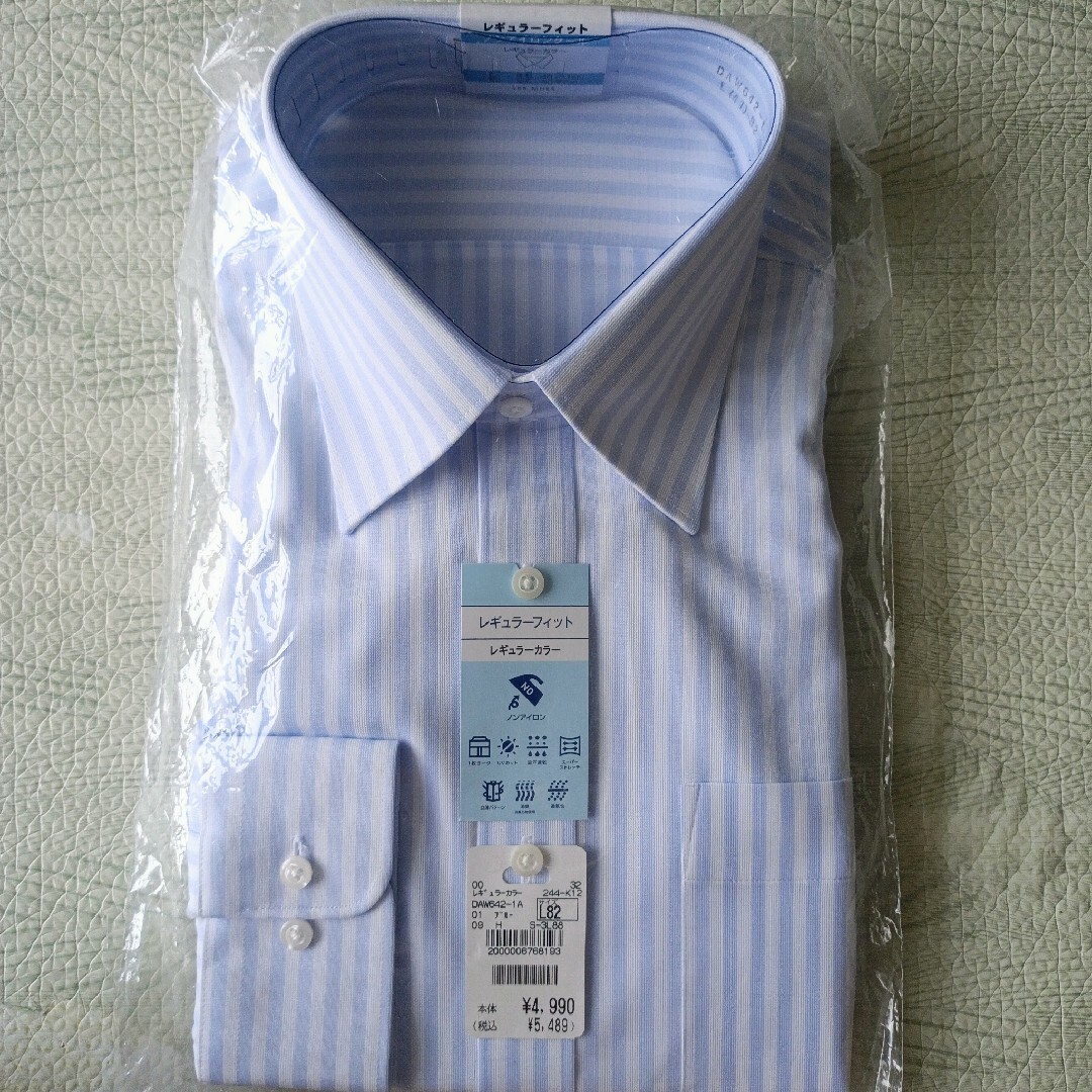 AOKI(アオキ)の新品 タグ付 LES MUES レミュー メンズ ワイシャツ 長袖 41-82 メンズのトップス(シャツ)の商品写真