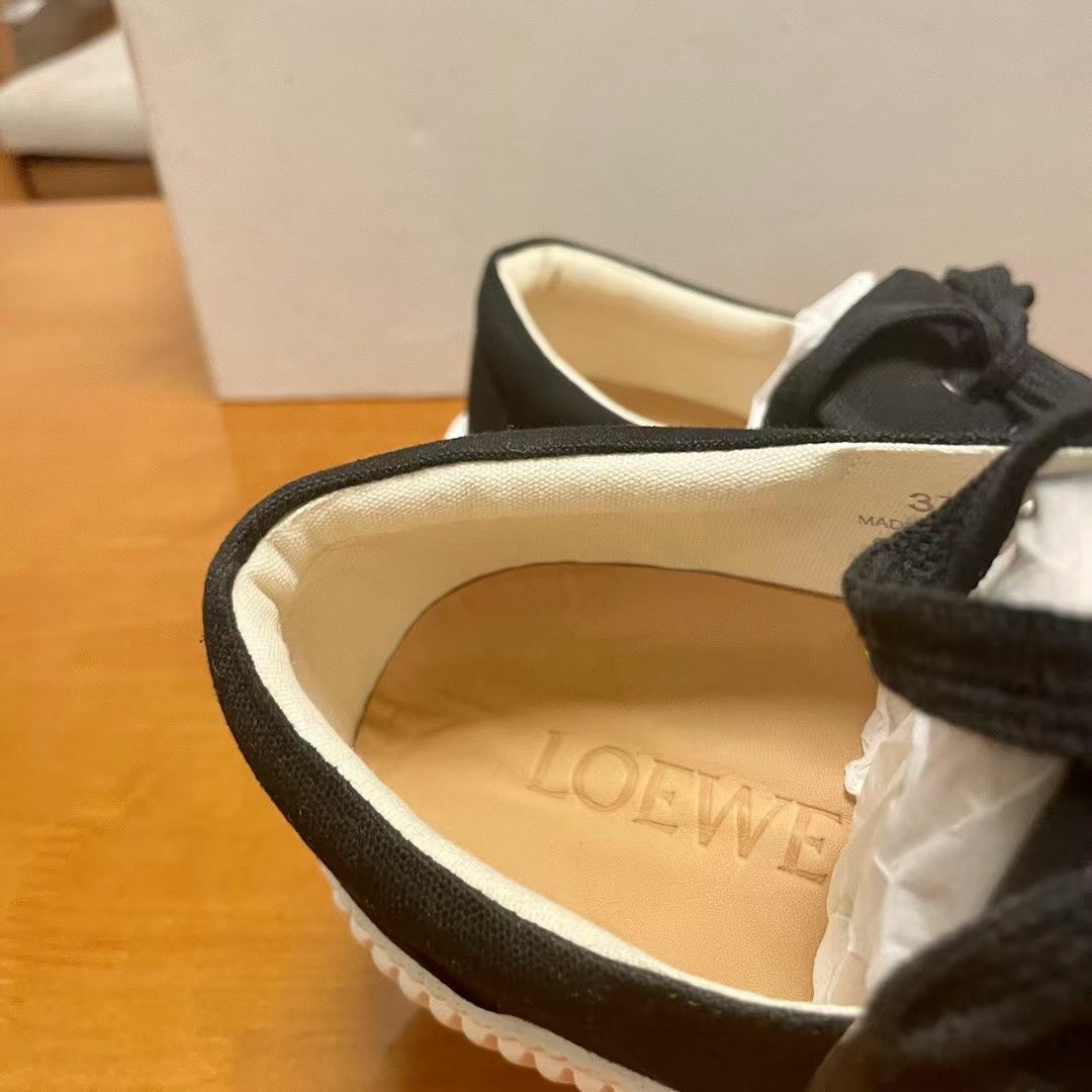 ニッサン・638 LOEWE キャンパススニーカー 37 - 通販 - www
