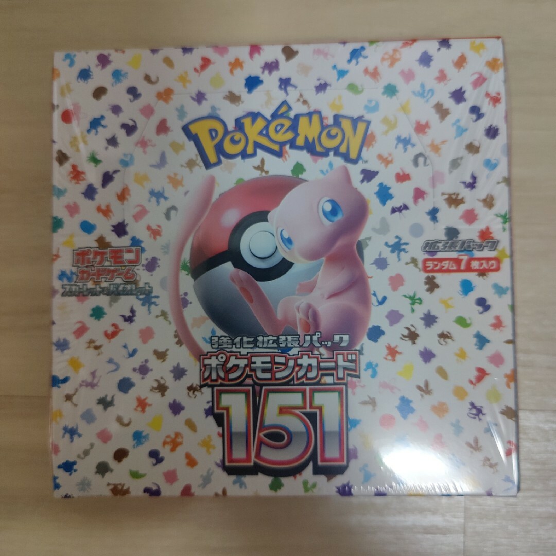 商品を編集 ポケモンカード 151 1BOX ボックス シュリンク付き Amazon