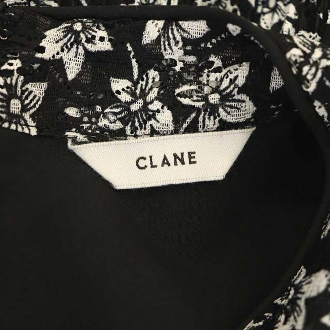 CLANE 22SS pleats floret one-piece