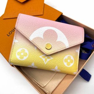 ルイヴィトン(LOUIS VUITTON)のほぼ未使用✨ルイヴィトン ヴィクトリーヌ バイ・ザ・プール 財布 ローズクレール(財布)