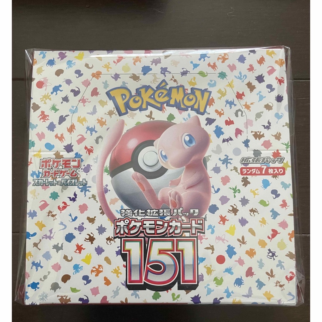 新品未開封　ポケモンカード151 シュリンクなし