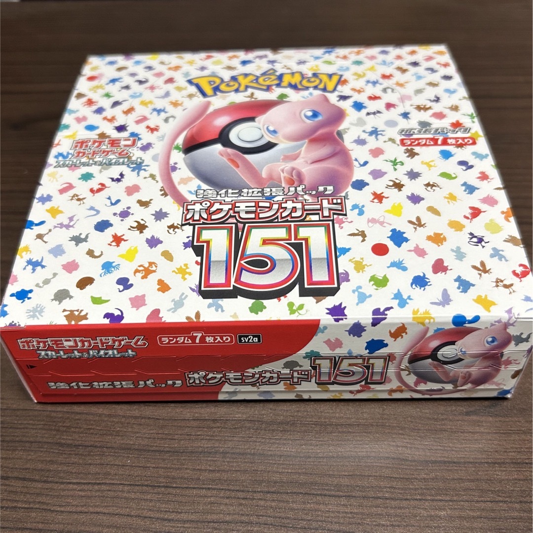 ポケモンカード151 シュリンクなし合計17ボックスペリペリあり