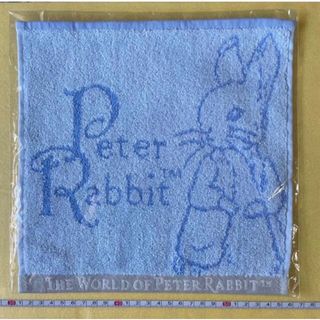 ピーターラビット(PETER RABBIT（TM）)のピーターラビット ハンドタオル（ブルー）(キャラクターグッズ)