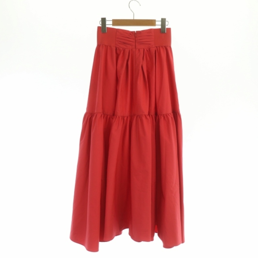 SNIDEL(スナイデル)のスナイデル 23SS ボリュームタフタスカート ロング フレア ティアード レディースのスカート(ロングスカート)の商品写真