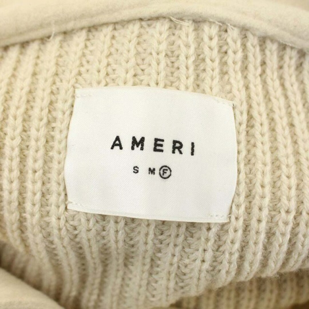 Ameri VINTAGE(アメリヴィンテージ)のアメリヴィンテージ 20AW HOODED DOCKING KNIT パーカー レディースのトップス(カットソー(長袖/七分))の商品写真