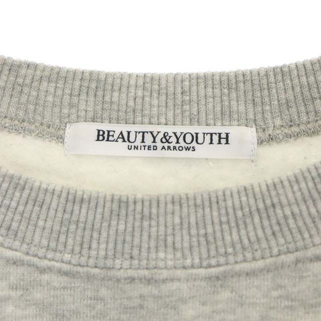 BEAUTY&YOUTH UNITED ARROWS(ビューティアンドユースユナイテッドアローズ)のB&Y ユナイテッドアローズ ビューティー&ユース カレッジロゴスウェット レディースのトップス(トレーナー/スウェット)の商品写真