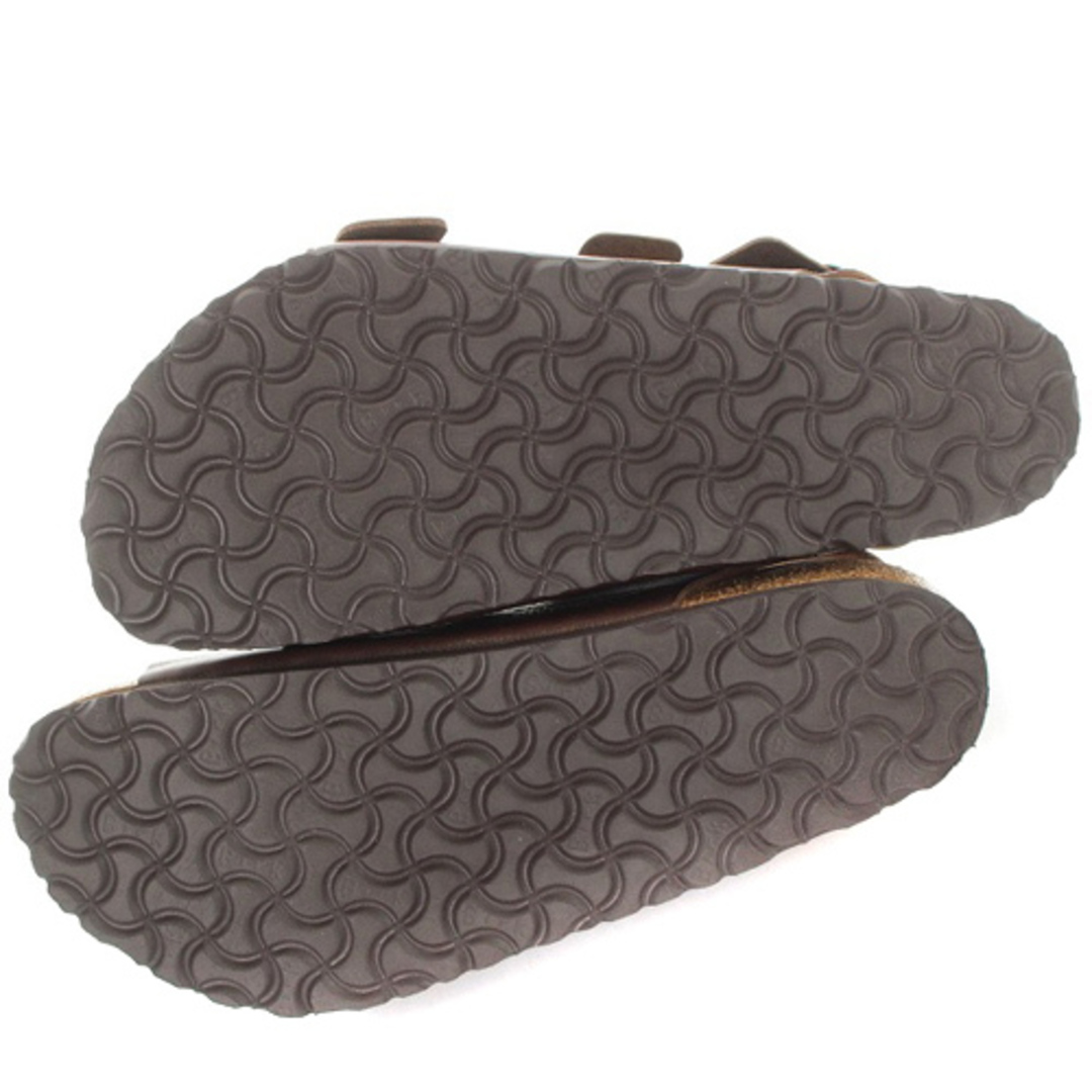 BIRKENSTOCK(ビルケンシュトック)のビルケンシュトック サンダル ストラップ レザー 28cm 茶色 メンズの靴/シューズ(サンダル)の商品写真