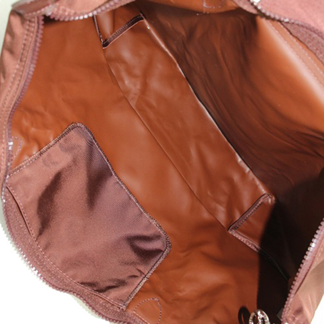 LONGCHAMP(ロンシャン)のロンシャン トートバッグ ナイロン ハンドバッグ 茶色 レディースのバッグ(トートバッグ)の商品写真