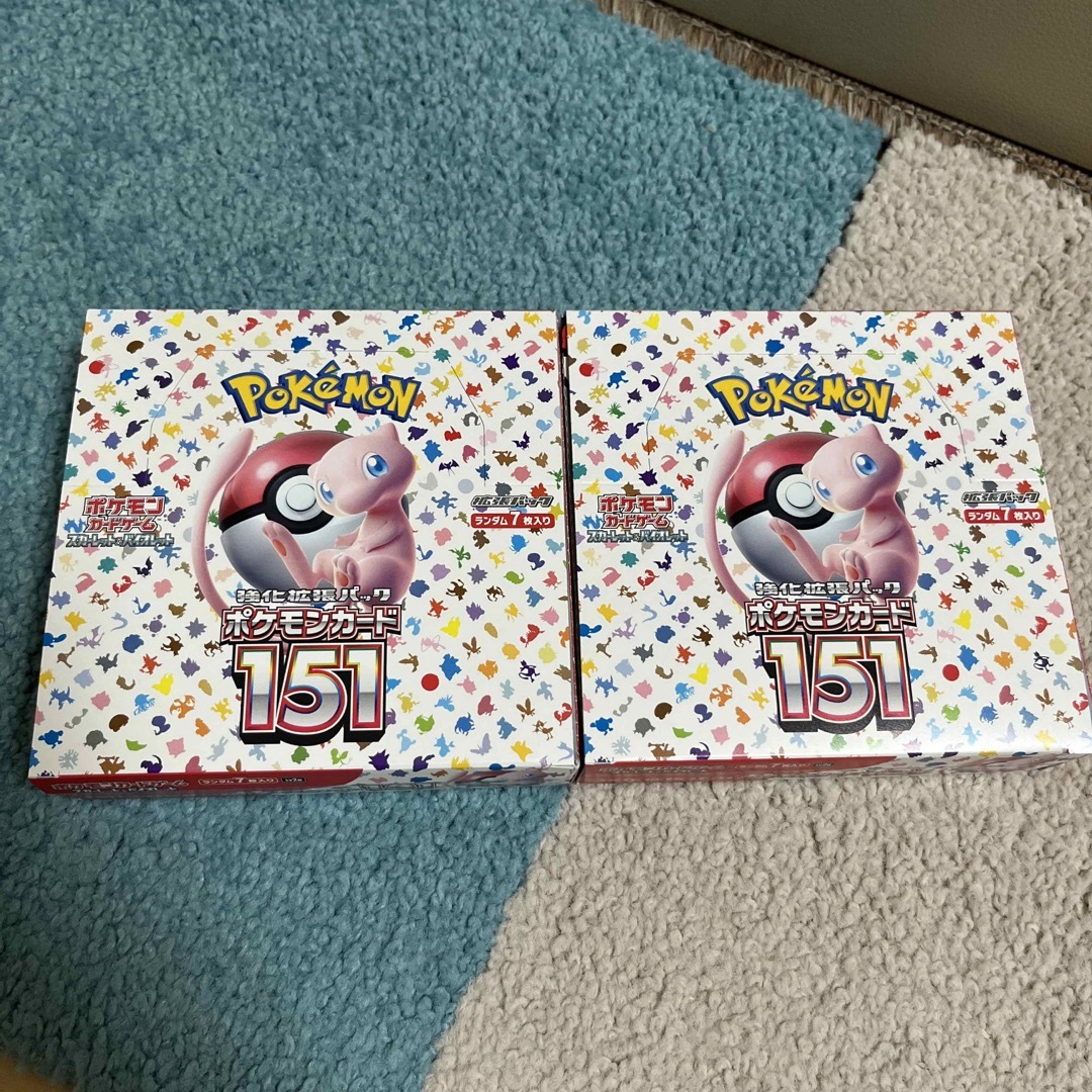 ポケモンカード151 BOX　シュリンクなし　2個セット