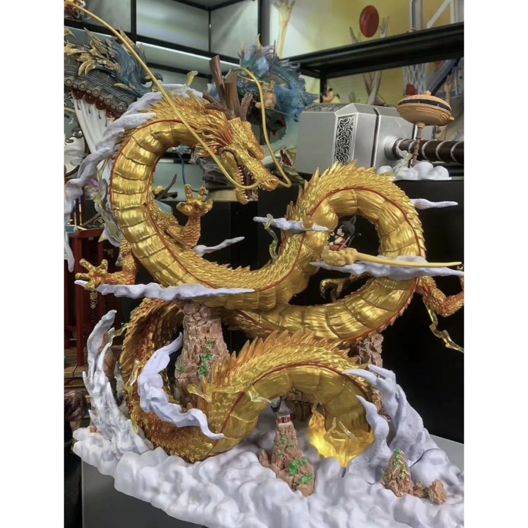 55cm 神龍 孫悟空 ドラゴンボール フィギュア PVC製品 ガレージキット-