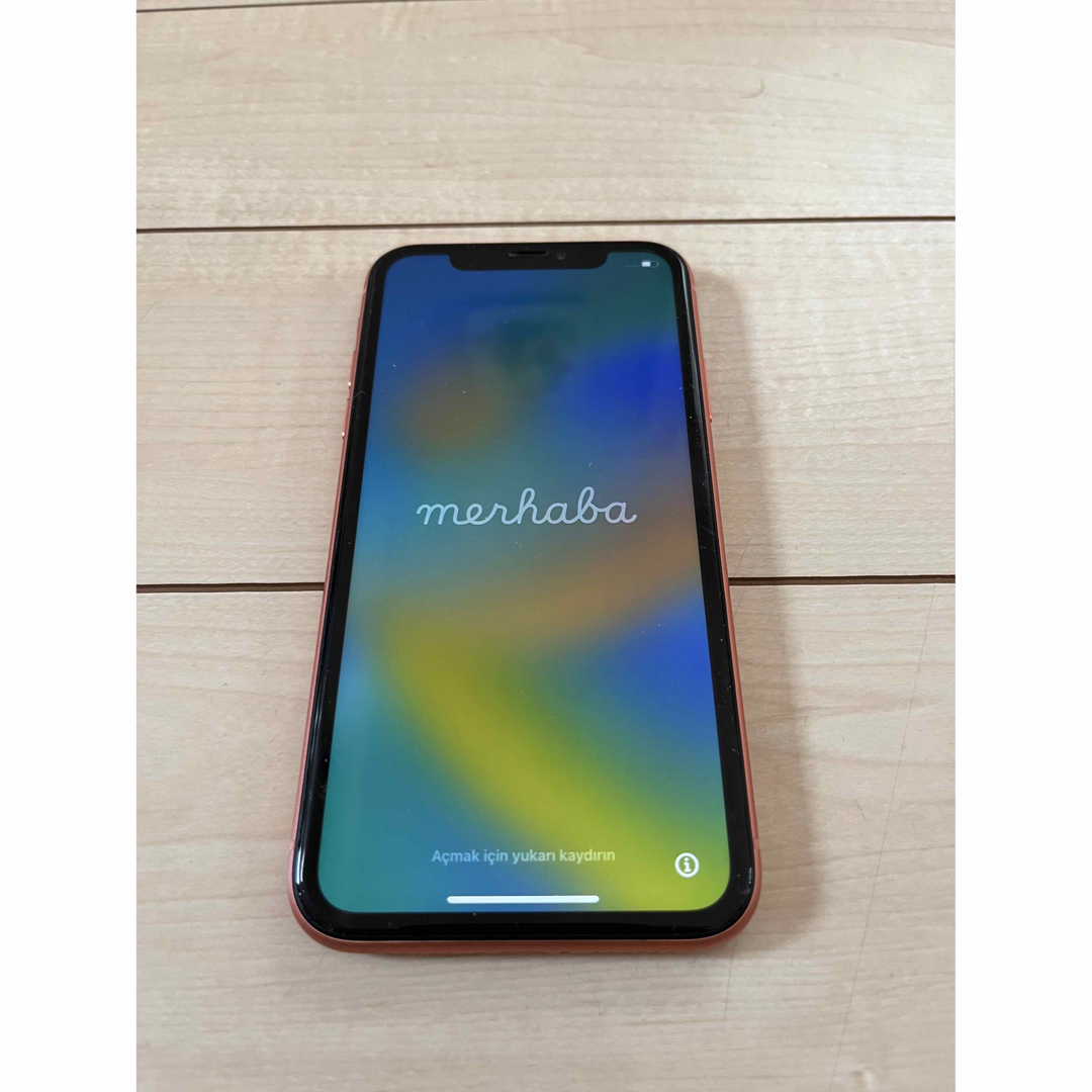 【新品】iPhone XR コーラル 64 GB SIMフリー 本体