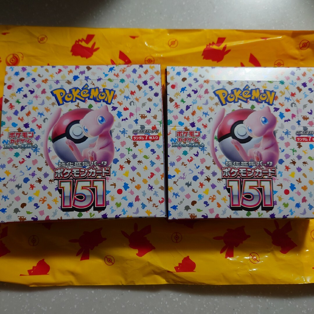 ポケモンカード151 シュリンク無し新品未開封 2BOX | www