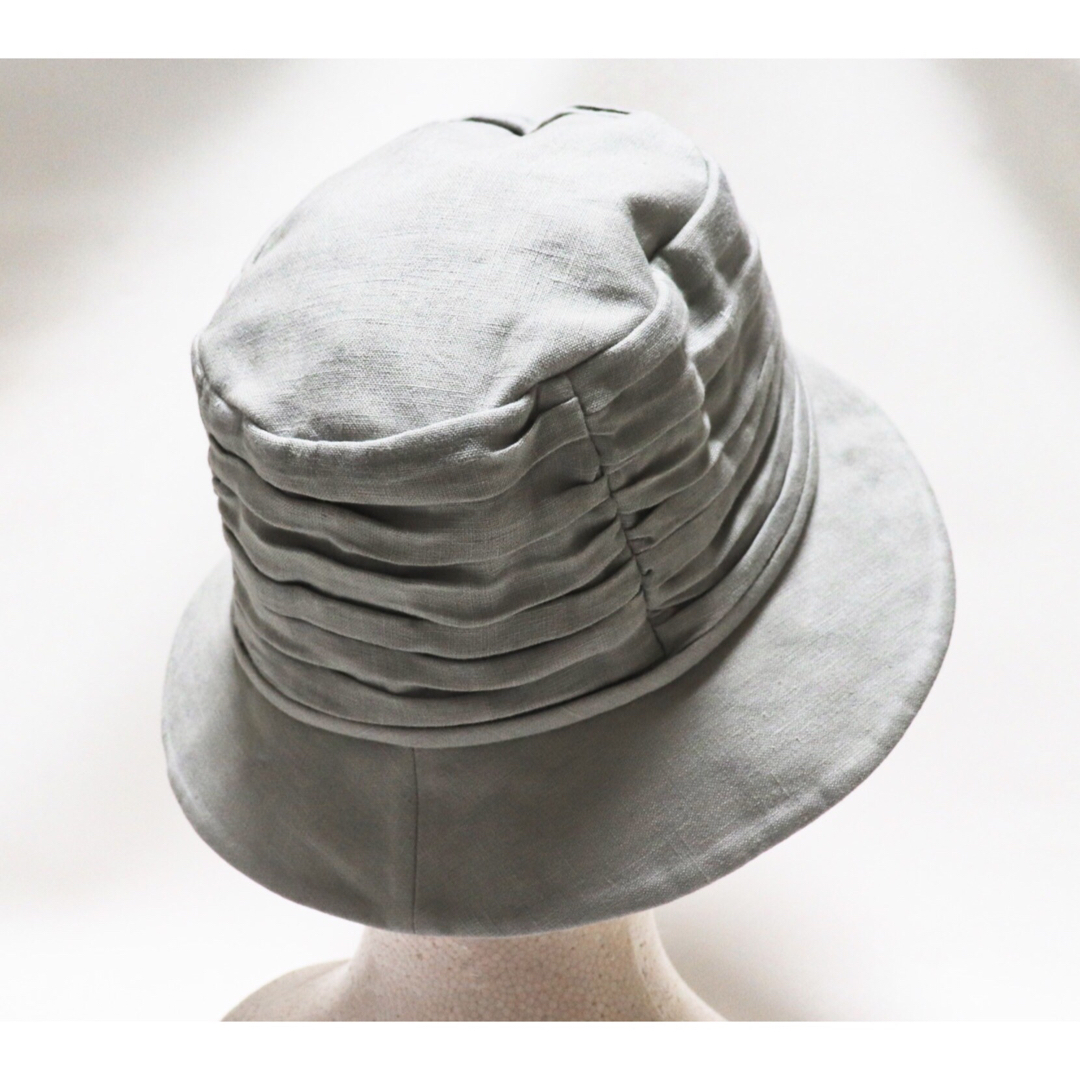 HELEN KAMINSKI(ヘレンカミンスキー)の《ヘレンカミンスキー》新品 イタリア製リネン バケットハット サイズ調整可能 レディースの帽子(ハット)の商品写真
