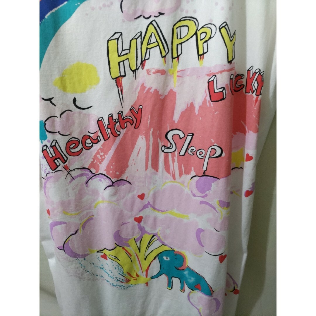 TSUMORI CHISATO SLEEP(ツモリチサトスリープ)の最終値下 TSUMORI CHISATOSleep オーバーサイズTシャツ レディースのルームウェア/パジャマ(パジャマ)の商品写真
