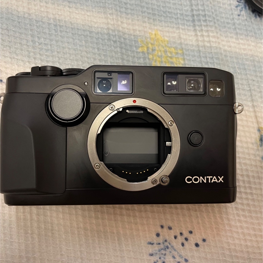 京セラ(キョウセラ)のCONTAX G2 ブラックボディ セット スマホ/家電/カメラのカメラ(フィルムカメラ)の商品写真