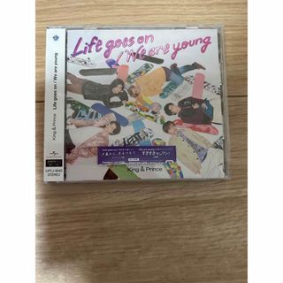 キングアンドプリンス(King & Prince)のLife goes on/We are young（通常盤 初回プレス限定）(ポップス/ロック(邦楽))