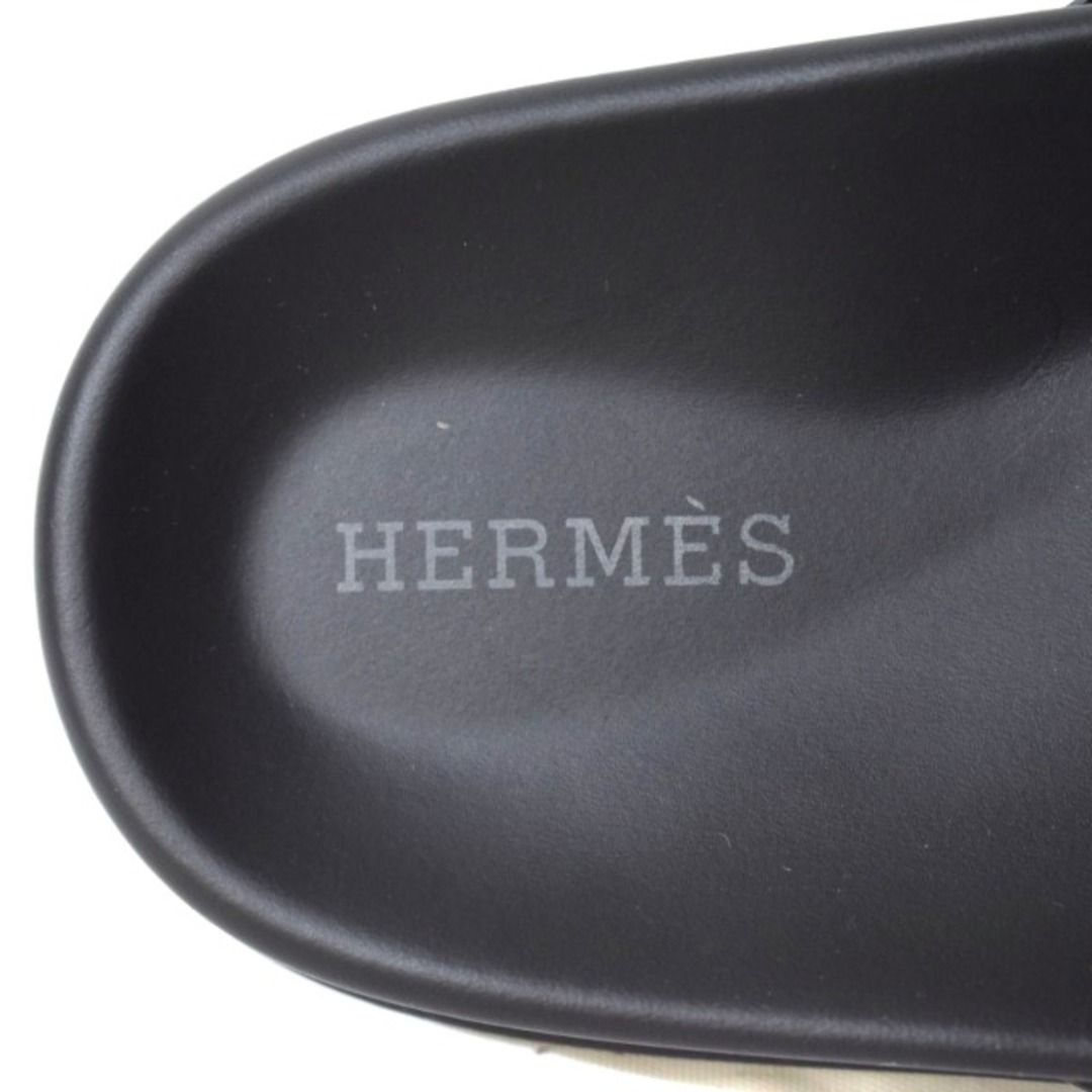 Hermes(エルメス)のエルメス 22SS シェーヌダンクル エクストラ サンダル フラット 37 黒 レディースの靴/シューズ(サンダル)の商品写真