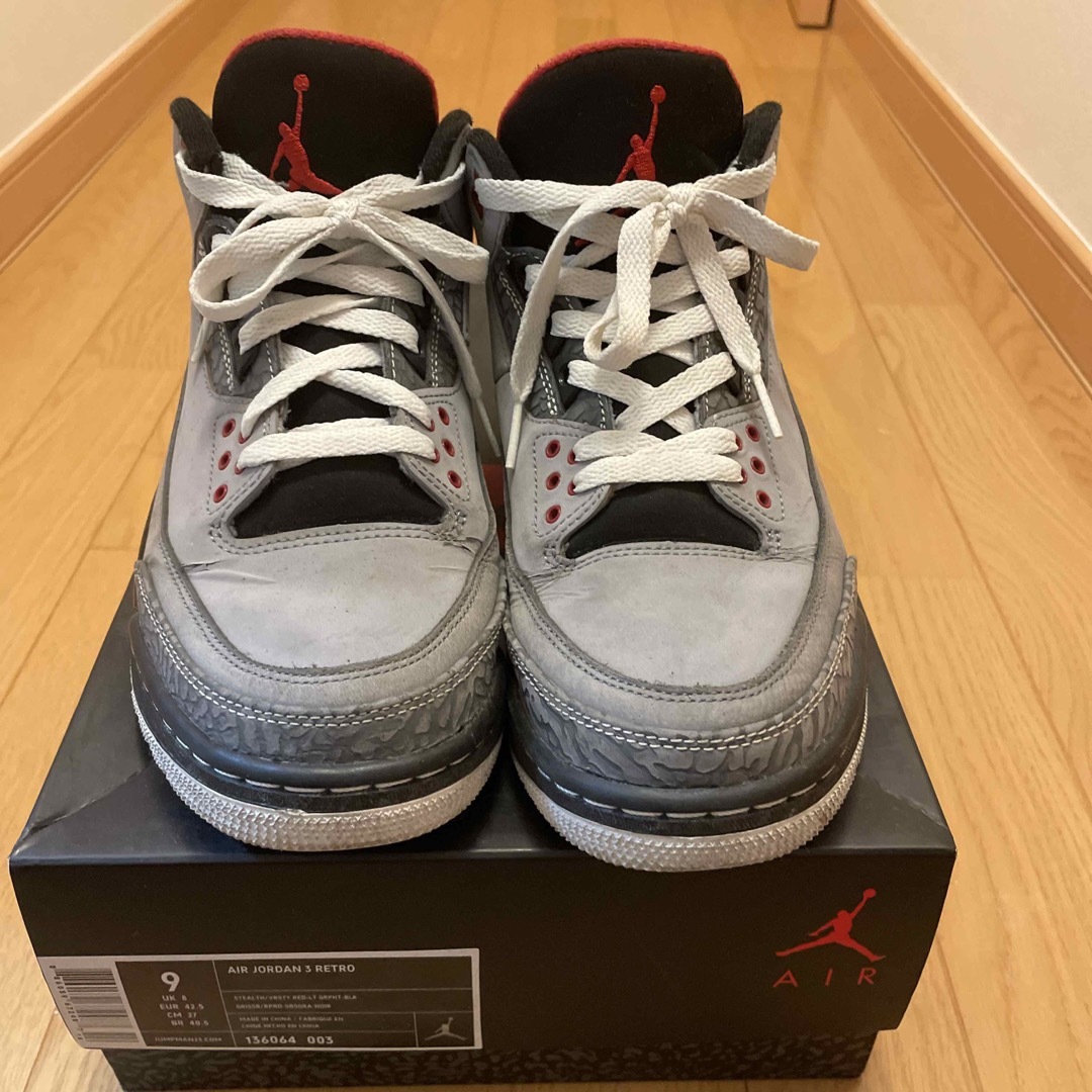 Jordan3 Retro ステルス