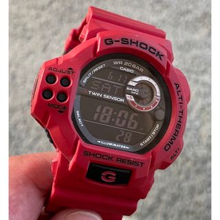 極美品 CASIO G-SHOCK GDF-100 ツインセンサー ブラック