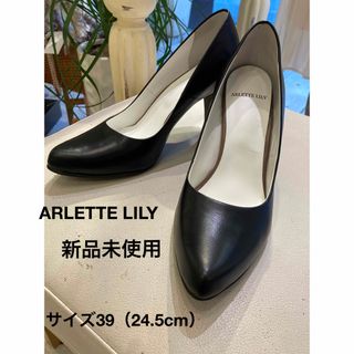 ARLETTE LILY アルレットリリー　ポインテッドヒールパンプスBLACK(ハイヒール/パンプス)