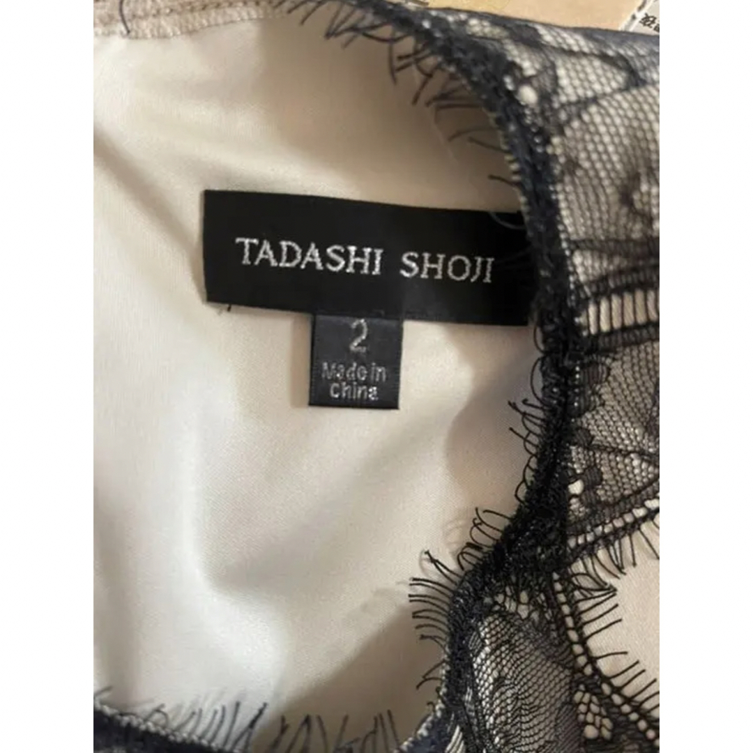 TADASHI SHOJI(タダシショウジ)のタダシショージ／タダシショウジ／ノースリーブタイトドレス／美品、限定品 レディースのワンピース(ひざ丈ワンピース)の商品写真