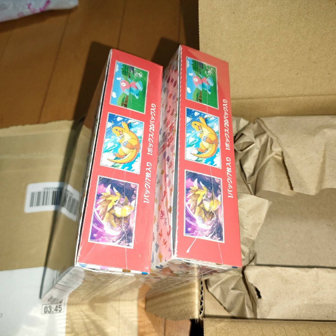 ポケモンカード151 BOX　シュリンクなし　2個セット