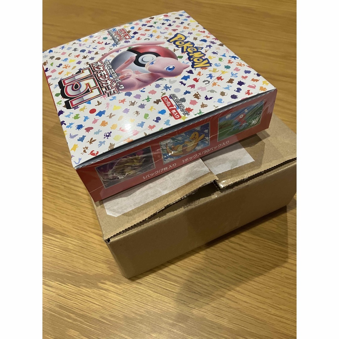 ポケセン産ポケカ151 1BOX 新品未開封シュリンク付