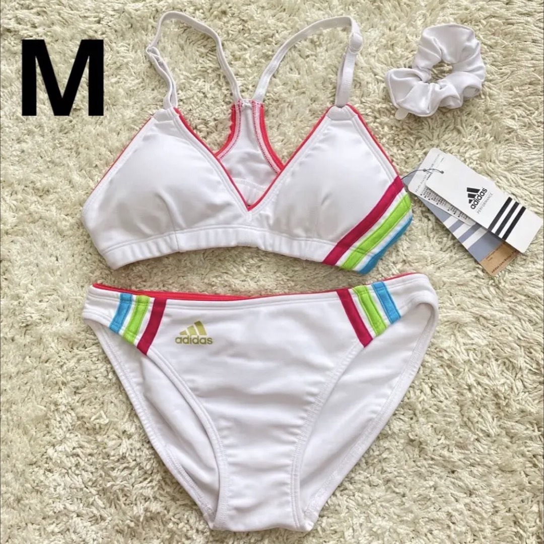 新品未使用 adidas アディダス 水着 白 ビキニ 9号 Mサイズ | フリマアプリ ラクマ