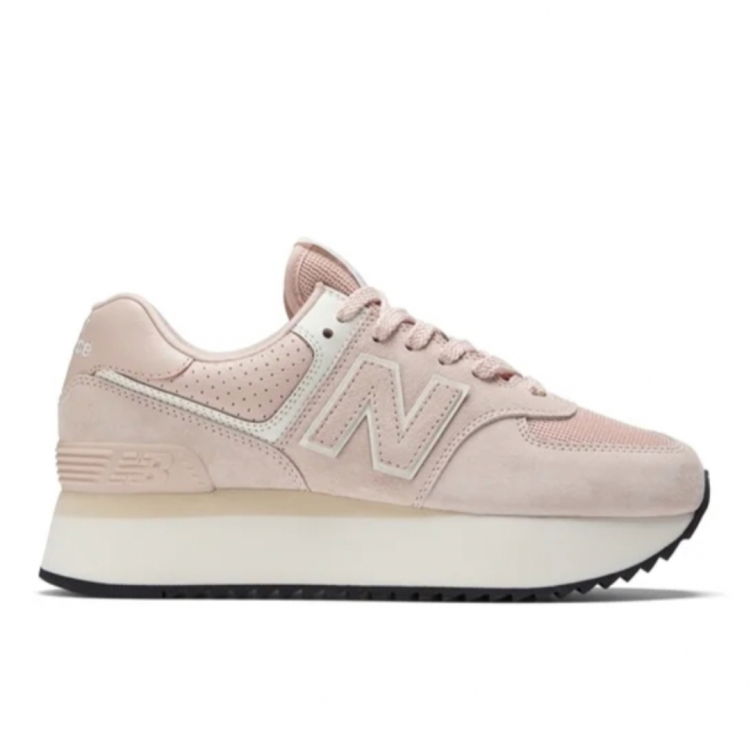 国内正規□ 国内完売サイズ NEW BALANCE WL574ZAC 厚底スニーカー