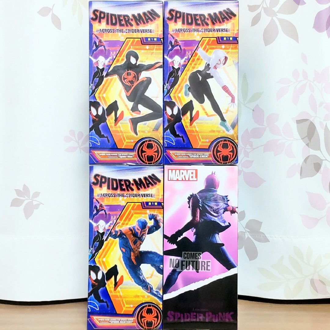 スパイダーマン Luminasta フィギュア 全4種セット 2
