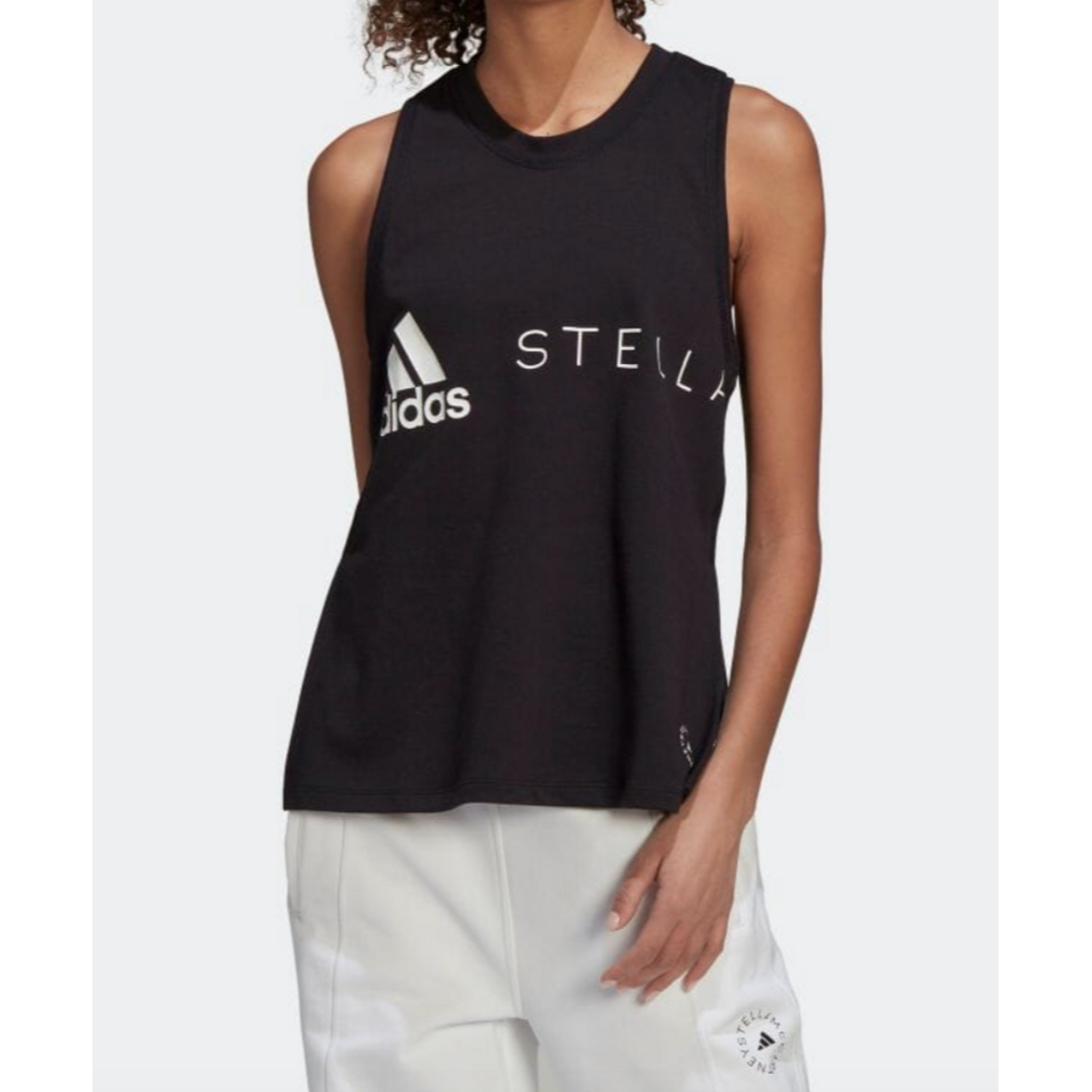 adidas by Stella McCartney(アディダスバイステラマッカートニー)の新品 ★ アディダス バイ ステラマッカートニー ★ ロゴ タンクトップ レディースのトップス(タンクトップ)の商品写真