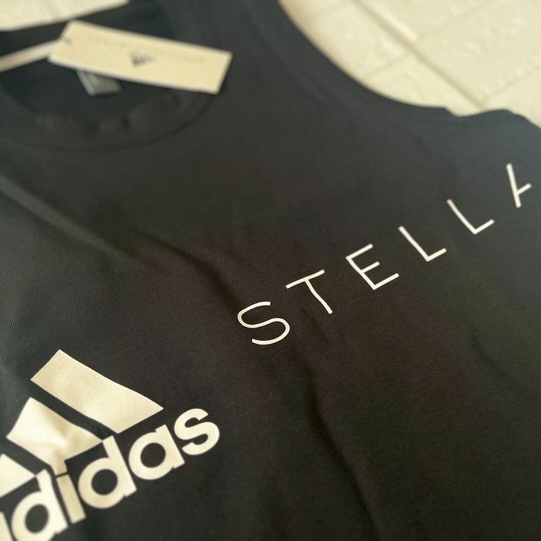 adidas by Stella McCartney(アディダスバイステラマッカートニー)の新品 ★ アディダス バイ ステラマッカートニー ★ ロゴ タンクトップ レディースのトップス(タンクトップ)の商品写真